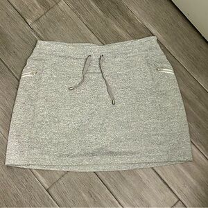 Kyodan Gray Mini Skirt with shorts Athletic Casual Size Petite Small
